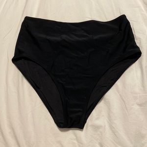 High waisted bathing suit bikini bottoms